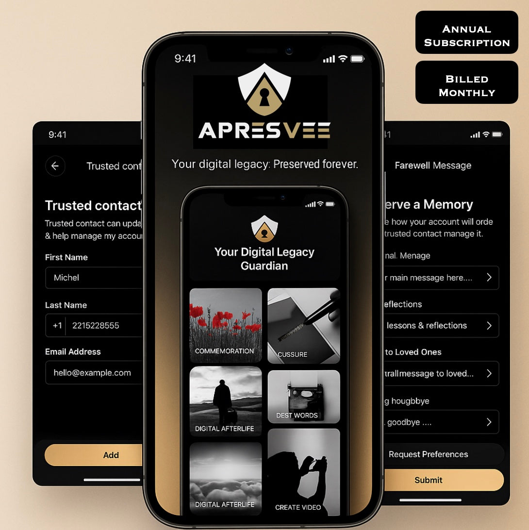 ApresVee Annual Subscription - Billed Monthly